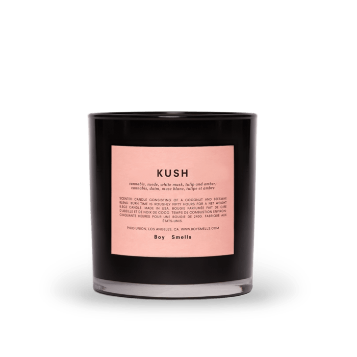 KUSH scented candle by Boy Smells