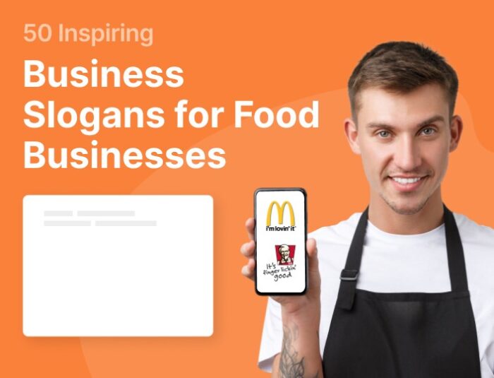 Food business slogans for inspiration