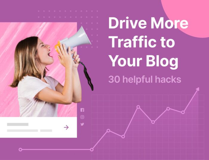 drive traffic to your blog