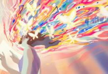 איור של אדם המדמיין את כל הדרכים שבהן הוא יכול להרוויח כסף מהבית