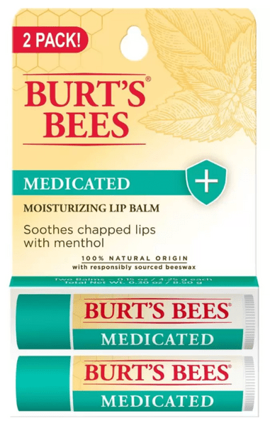 medicated lip balm example