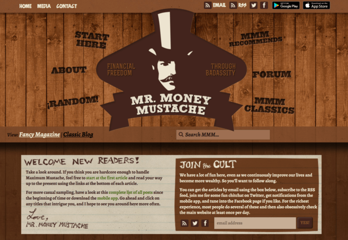mr. money mustache blog