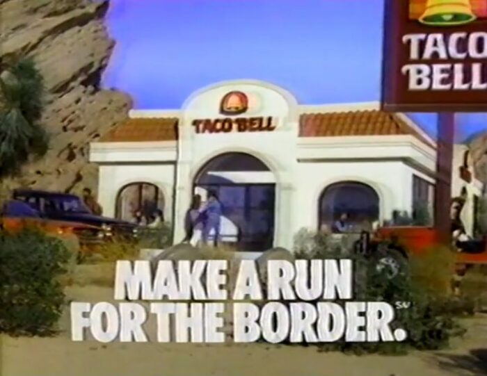 Taco bell food business slogan