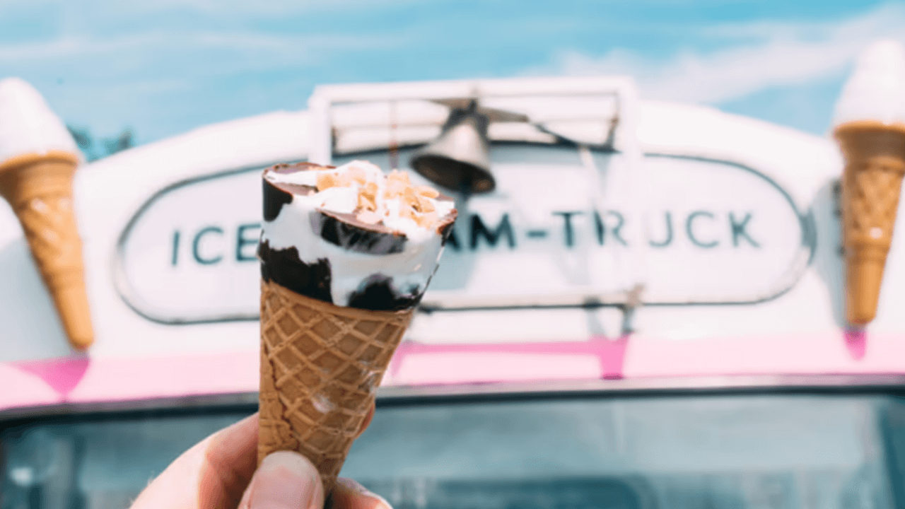 רעיונות למשאית אוכל - משאית גלידה