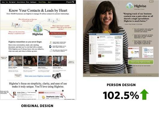 Effect Of Images Of People On Conversion Rates 11 Best Practices For High Converting Popups 5