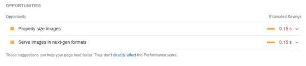 Pagespeed Insights Opportunities Section How To Speed Up Your Elementor Site Using Wp Rocket 8