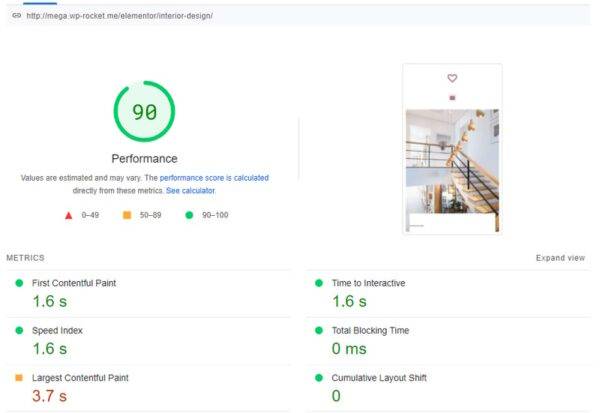 Pagespeed Insights With Wp Rocket Imagify How To Speed Up Your Elementor Site Using Wp Rocket 9