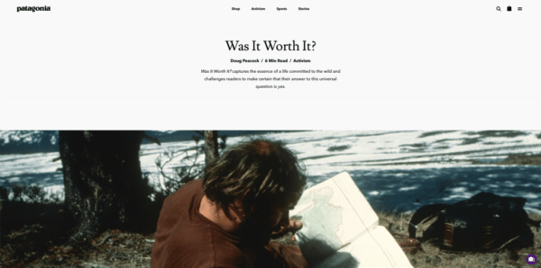 Patagonia Content Magazine 8 Best Content Marketing Examples To Inspire You In [Year] 6