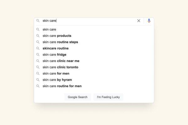 Search engine results for skin care