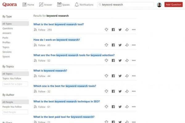 Use Forums And Questions Sites For Keyword Research How To Do Keyword Research To Increase Your Site Ranking 3